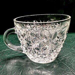 Anchor Hocking Arlington Crystal Punch Cup (Discontinued) Replacement USA Made